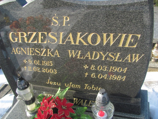 Władysław Grzesiak 1904 Kowalew - Grobonet - Wyszukiwarka osób pochowanych