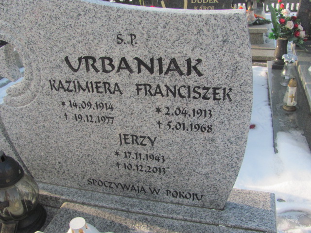 Kazimiera Urbaniak 1914 Kowalew - Grobonet - Wyszukiwarka osób pochowanych