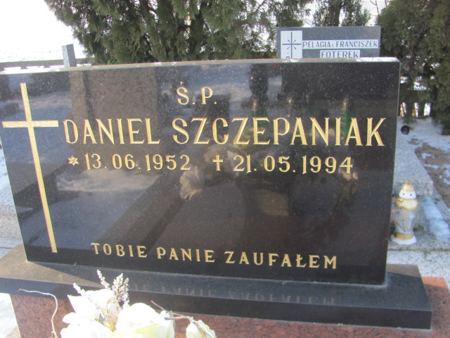 Daniel Szczepaniak 1952 Kowalew - Grobonet - Wyszukiwarka osób pochowanych