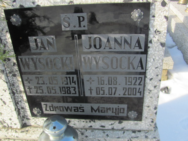 Jan Wysocki 1914 Kowalew - Grobonet - Wyszukiwarka osób pochowanych