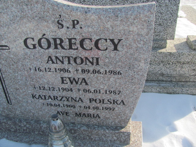 Antoni Górecki 1906 Kowalew - Grobonet - Wyszukiwarka osób pochowanych