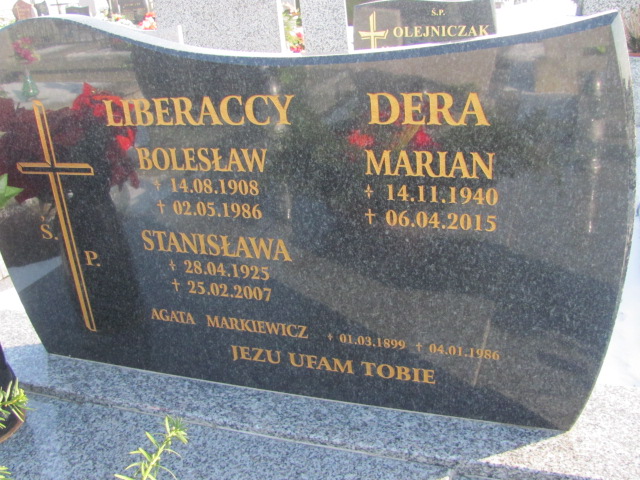 Marian Dera 1940 Kowalew - Grobonet - Wyszukiwarka osób pochowanych