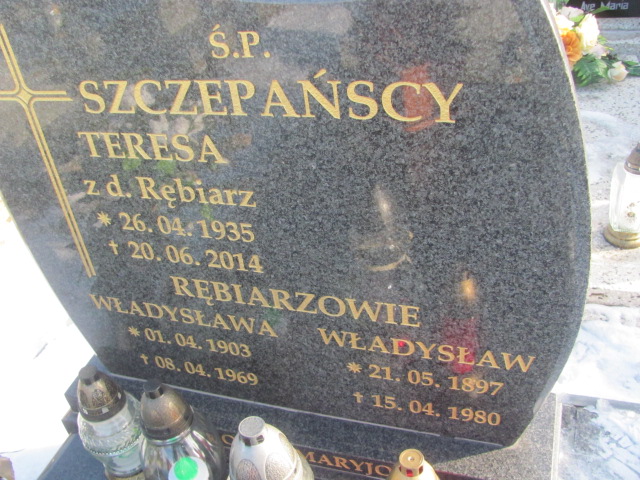 Władysław Rębiarz  1897 Kowalew - Grobonet - Wyszukiwarka osób pochowanych