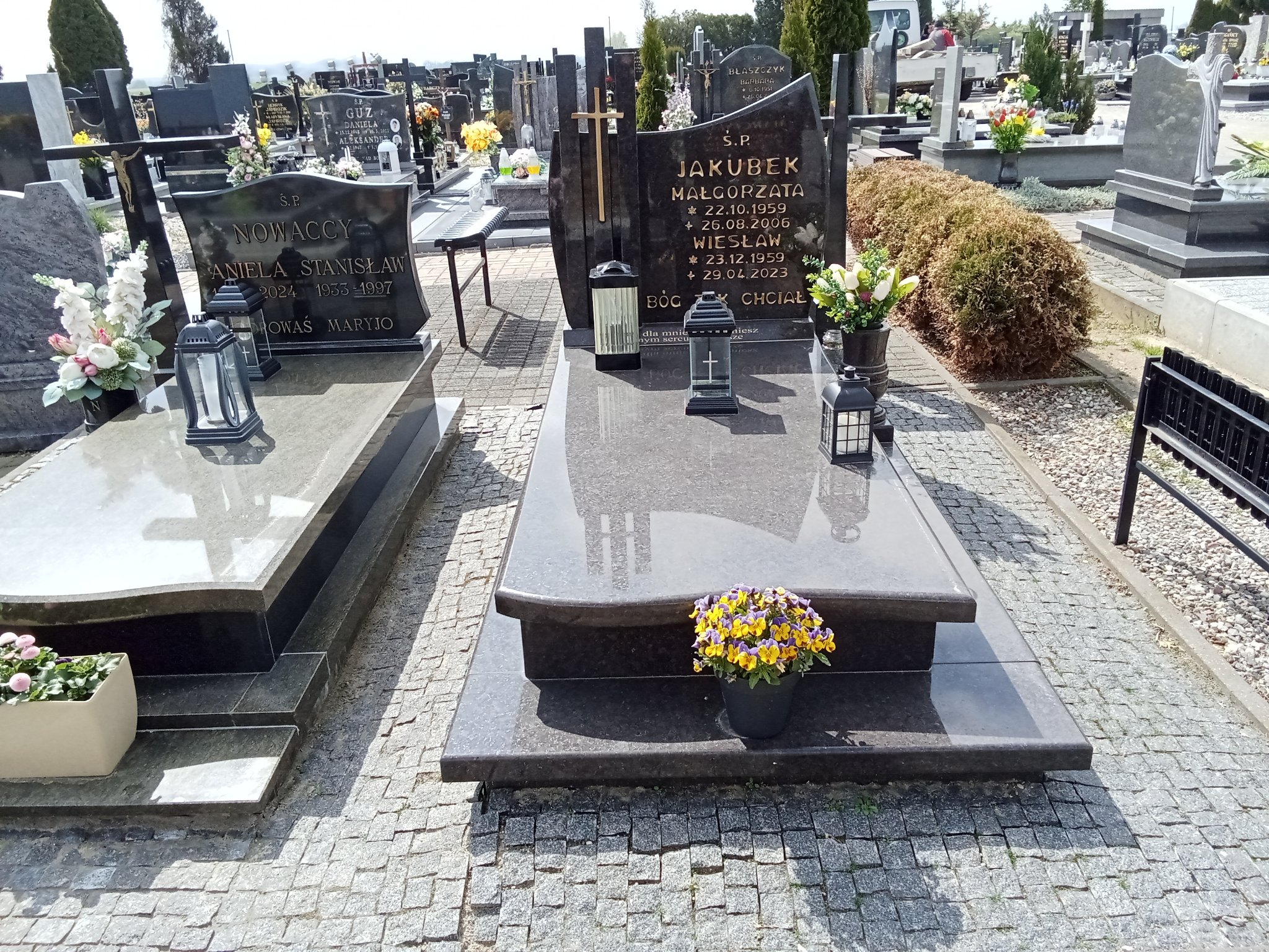 Grób Wiesław Jakubek