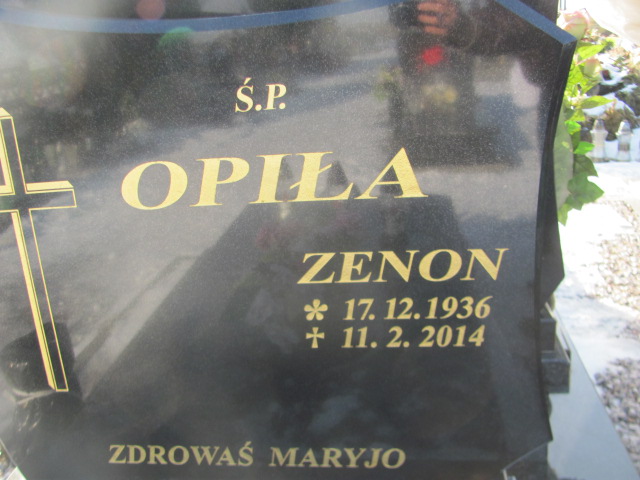 Zenon Opiła 1936 Kowalew - Grobonet - Wyszukiwarka osób pochowanych